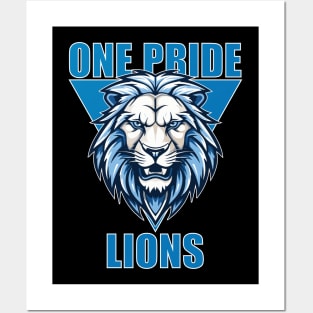 Detroit Lions Posters and Art